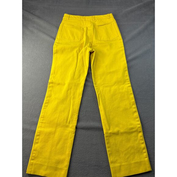 St John Sport Essentials Yellow Pants Size 6 Stretch Preowned - Picture 7 of 8